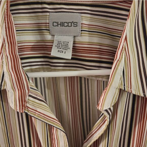 Chicos Fall button up - Picture 2 of 5